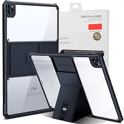 TPU+PC чохол Xundd Stand c посиленими кутами для Apple iPad Pro 13 (2024-25) Чорний