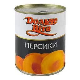 Персики Дольче Віта половинками 850 мл - мініатюра 5