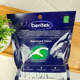 Флос-зубочистки DenTek Advanced Clean потрійне очищення 150 шт - мініатюра 2
