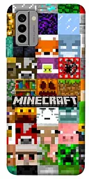 Чохол Demsky Minecraft collage для Nokia G22