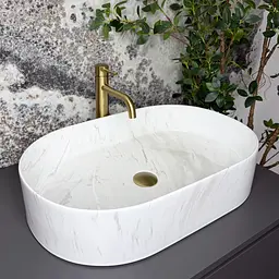 Умивальник VBI Verona накладний 60x38.5 см nature marmo glossy VBI-011331