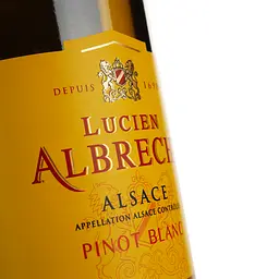 Вино Lucien Albrecht Pinot Blanc Réserve, біле, сухе, 13%, 0,75 л - мініатюра 3