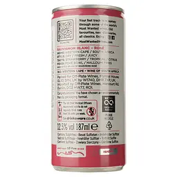 Вино Most Wanted Sauvignon Blanc Rose, рожеве, сухе, 0,187 л, з/б - мініатюра 3