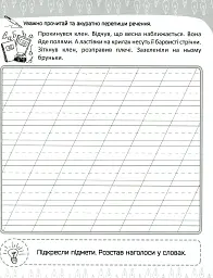 Прописи. Списування текстів. Українська мова - мініатюра 5