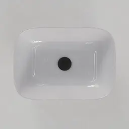 Умивальник VBI Ravenna white накладний VBI-011200, Білий - мініатюра 6