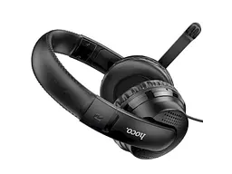 Навушники з мікрофоном Hoco W103 Magic Black (6931474741615) - мініатюра 2