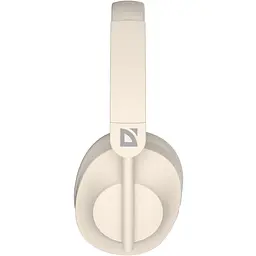 Навушники бездротові Defender FreeMotion B485 Bluetooth+3,5мм+USB-C, ANC Beige - мініатюра 3