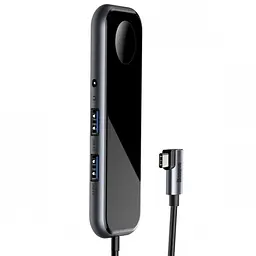 Адаптер хаб Baseus Multifunctional Type-C to 2xUsb3.0 HDMI 3.5mm+ PD + iWatch CAHub-AZ0G - мініатюра 4