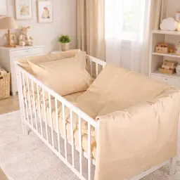 Дитяча постільна білизна BABY Poplin Line Sandy (2200012786123)