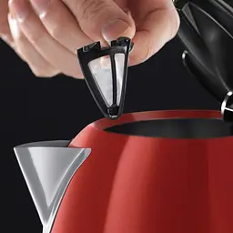 Електрочайник Russell Hobbs Colours Plus 1.7 л червоно-чорний (20412-70) - мініатюра 5