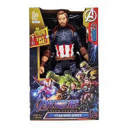 Фігурка Bambi Капітан Америка Marvel зі світлом та звуком 28 см (IF-174-F-409)