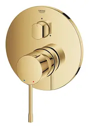 Змішувач прихованого монтажу з перемикачем на 3 положення Grohe Essence 24092GL1, Золотий - мініатюра 3