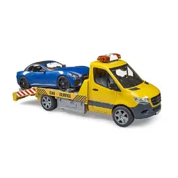 Набір іграшковий Евакуатор MB Sprinter Bruder 2675 Різнокольоровий shop (4001702026752)