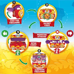 Дитячий іграшковий набір з фігурками Piratix "Скриня зі скарбами" PPXSP116IN00 - мініатюра 7