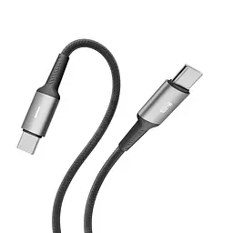 Кабель для заряджання та обміну даними Yoki YK-PO70 POWER Series Type-C to Type-C 100W 5A/20V 2 м Чорний - мініатюра 6