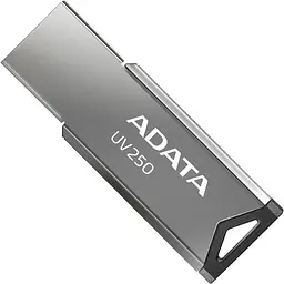 Флеш-накопичувач Adata Flash 32Gb USB 2.0 AUV 250 Silver (AUV250-32G-RBK) - мініатюра 2