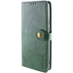 Шкіряний чохол-книжка GETMAN Gallant (PU) для Xiaomi Redmi Note 15 Pro 5G Зелений - мініатюра 2
