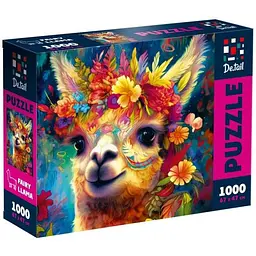 Пазли VLADI TOYS De.tail Чарівна лама (укр) DT1000-11