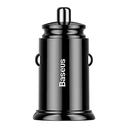 Автозарядний адаптер у машину 2 порти Baseus Circular Plastic 2*USB-A 30W CCYD-A01