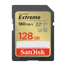 Карта памяти SanDisk 128GB SD class 10 UHS-I Extreme (SDSDXVA-128G-GNCIN)