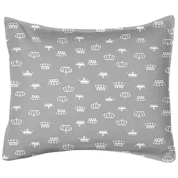 Наволочка Cosas Grey crown 70х70 см сіра (CrownGrey_70)