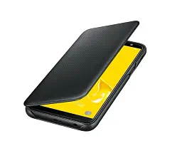 Чохол-книжка Samsung Wallet Cover для Samsung Galaxy J6 SM-J600 Black (EF-WJ600CBEGRU) - мініатюра 1
