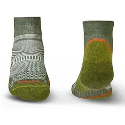 Шкарпетки Bridgedale Hike Ultralight T2 Coolmax Performance Low Green M (1053-710285.736.M) - мініатюра 2
