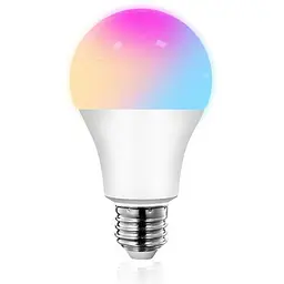 Смарт-лампа WiFi Tuya E27, RGB + CCT, розумна світлодіодна лампочка з мікрофоном для дому