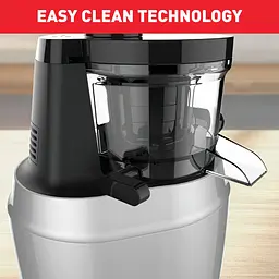 Соковитискач Tefal Juice & Clean шнековий 150 Вт сріблясто-чорний (ZC420E38) - мініатюра 2