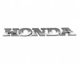 Емблема Honda (напис) на двосторонньому скотчі Хром 150х19 мм ЕХ 173.03 - мініатюра 4