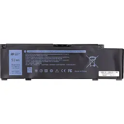 Акумулятор PowerPlant для ноутбуків DELL Inspiron 5490 Series (266J9) 11.4V 4255mAh (NB441914) - мініатюра 2