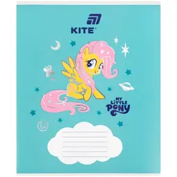 Зошит Kite My Littke Pony, 12 аркушів, коса лінія (LP26-235) - мініатюра 4
