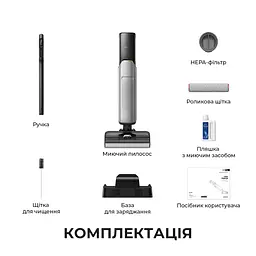 Бездротовий миючий пилосос MOVA X4 Pro - мініатюра 15