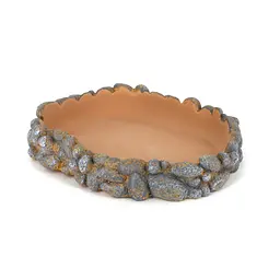 Поїлка для рептилій Hobby Drinking bowl Pebbles M 21x16x3,5см (36401) - мініатюра 5