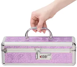 Кейс для зберігання секс-іграшок BMS Factory The Toy Chest Lokable Vibrator Case з кодовим замком - мініатюра 4