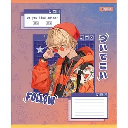 Набір зошитів 1 вересня Follow Anime А5, 18 аркушів 25 шт. (768123) - мініатюра 5