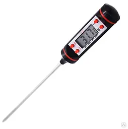 Термометр харчовий FOOD THERMOMETER (від -50°C до +300°C), Електронний кулінарний щуп-термометр для м'яса та рідин - мініатюра 3