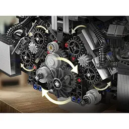 Конструктор Mould King Mking Двигун і коробка передач W12 Twin Turbo (10230) [160759] - мініатюра 3