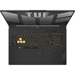 Ноутбук ASUS TUF Gaming A17 FX707VJ-HX027 (17.3 FHD IPS 144 Hz, Intel Core 5 210H, 16 GB, 512 SSD, RTX 3050 6 GB, DOS) Graphite Black (90NR0MY5-M00160) - мініатюра 4