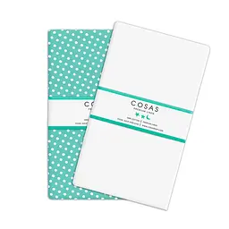 Набор полуторная простыня 155х240 MINT DOTS COSAS (4822052024164)