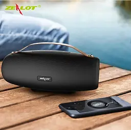 Бездротова Bluetooth колонка Zealot S27 Чорний - мініатюра 4