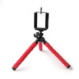 Штатив Восьминіг трипод тримач для телефону GoPro екшн камери фотоапарата червоний