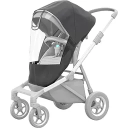 Детская коляска Thule Sleek Aluminum/Energy Red [11000004] [107623] - мініатюра 11