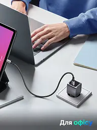 Мережевий GaN-зарядний пристрій UGREEN Nexode Pro X703 1 вихідний порт USB-C (35006) - мініатюра 10