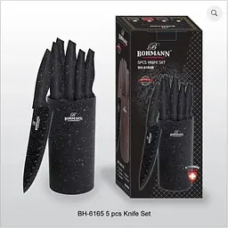 Набір ножів Bohmann BH 6165 black - мініатюра 3