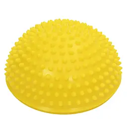 Півсфера масажна балансувальна Bambi MS 4958(Yellow) текстурна поверхня, 16х8 см