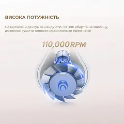 Фен Dreame Hair Dryer Gleam AHD12A-GR Grey - мініатюра 3