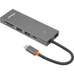 USB-Хаб HiSmart USB Type-C - 2 x USB 3.0, HDMI, SD (CA913459)
