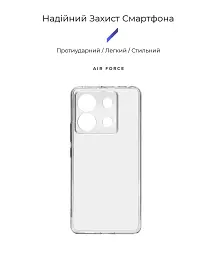 Чохол ArmorStandart Air для Xiaomi Redmi Note 13 Pro 5G / Poco X6 5G Camera cover Clear - мініатюра 2