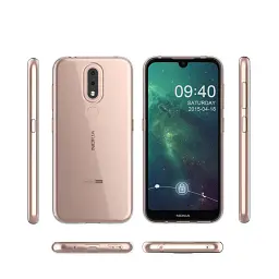 Силіконовий чохол BeCover для Nokia 4.2 Transparancy (704324) - мініатюра 2